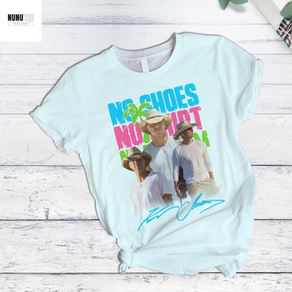 Kenny Chesney No Shoes No Shirt No Problem Signature Pajamas Set