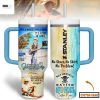 Grateful Dead Wave That Flag Wave It Wide And High Tumbler With Handle And Straw