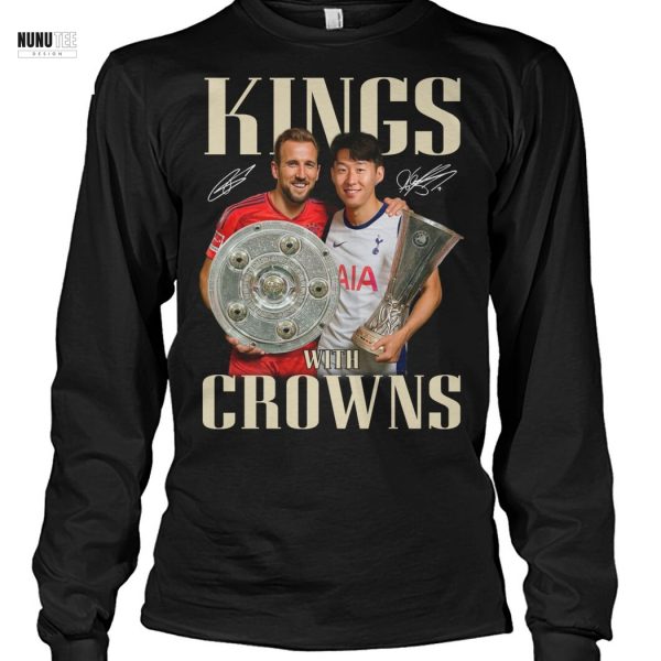 King With Crowns Son Heung-min x Harry Kane Signature Unisex T-Shirt