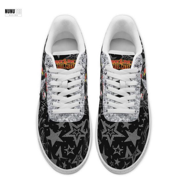 KISS Rock And Roll All Nite Air Force Shoes