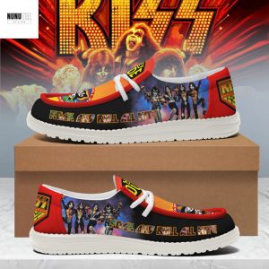 KISS Rock And Roll All Nite Hey Dude Shoes