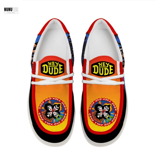 KISS Rock And Roll All Nite Hey Dude Shoes