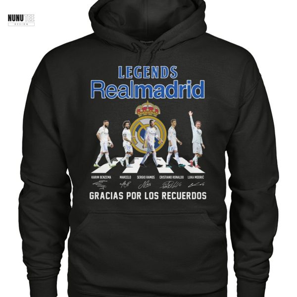 Legends Real Madrid Gracias Por Los Recuerdos Signature Unisex T-Shirt