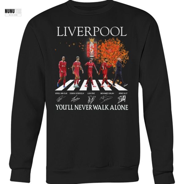 Liverpool You ll Never Walk Alone Signature Unisex T-Shirt