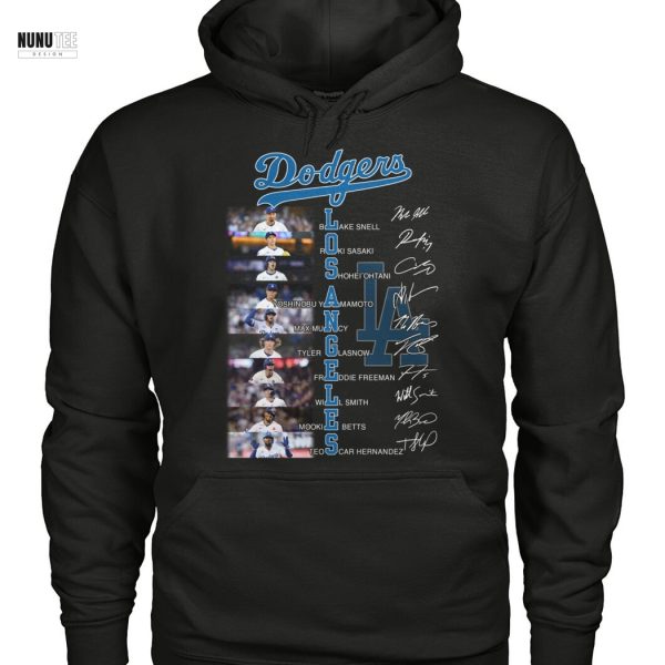 Los Angeles Dodgers Signature Thank You For The Memories Unisex T-Shirt