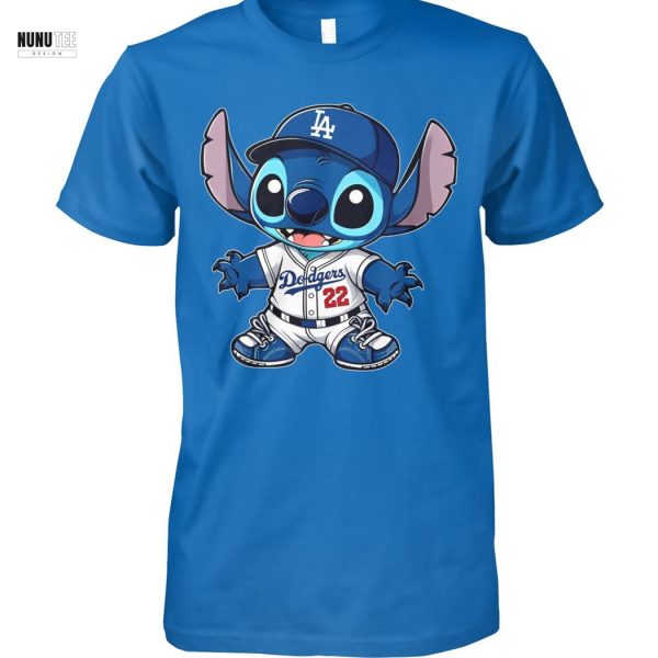 Los Angeles Dodgers x Stitch Unisex T-Shirt