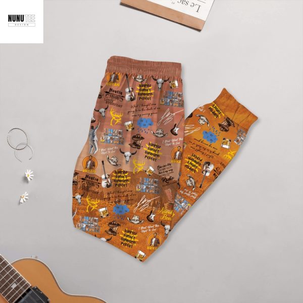 Luke Bryan Boots Need Knockin Pajamas Set