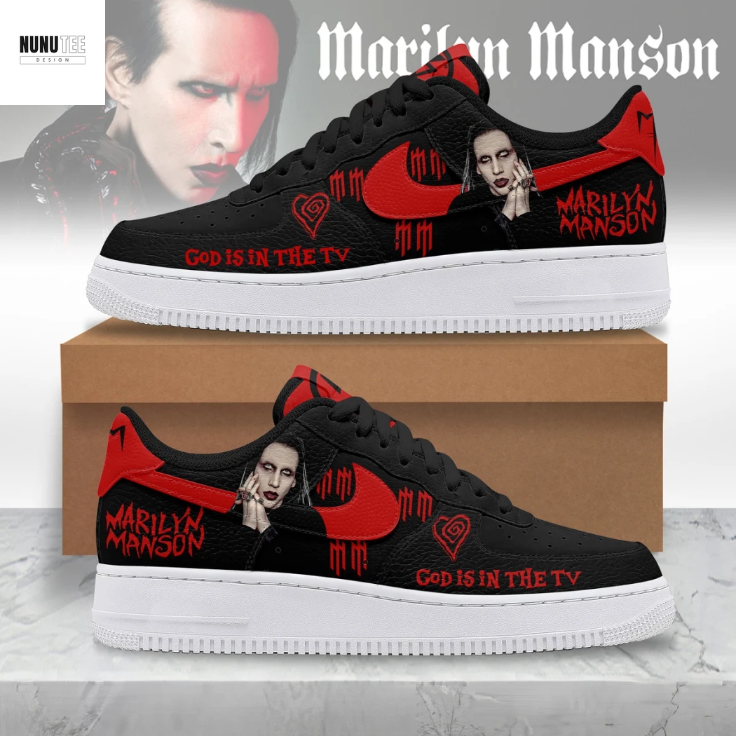 Marilyn Manson God Is In The Tv Air Force 1 Shoes Marilyn Manson God Is In The Tv Air Force 1 Shoes