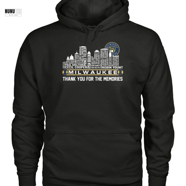 Milwaukee Brewers Thank You For The Memories Unisex T-Shirt