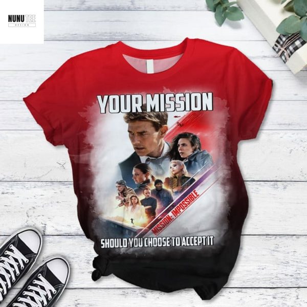 Mission Impossible Dead Reckoning – Your Mission Should You Choose To Accept It Pajamas Set