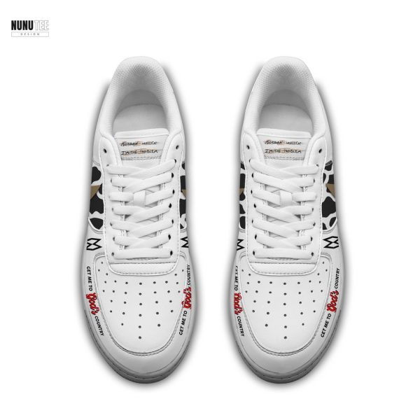 Morgan Wallen Get Me To Gods Country Air Force Shoes