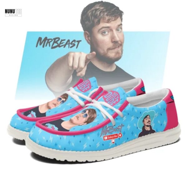 MrBeast Hey Dude Shoes