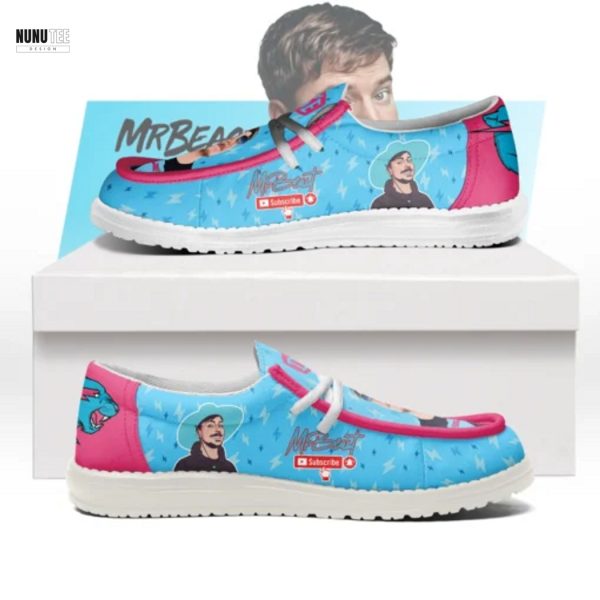 MrBeast Hey Dude Shoes