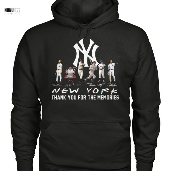 New York Yankees Signature Thank You For The Memories Unisex T-Shirt