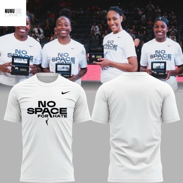 No Space For Hate Las Vegas Aces Unisex T-Shirt
