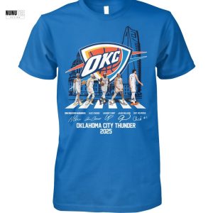 Oklahoma City Thunder 2025 Signature Unisex T-Shirt