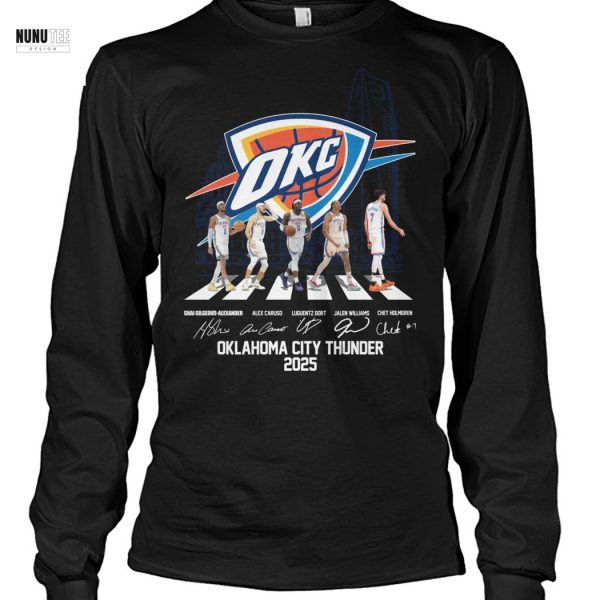Oklahoma City Thunder 2025 Signature Unisex T-Shirt