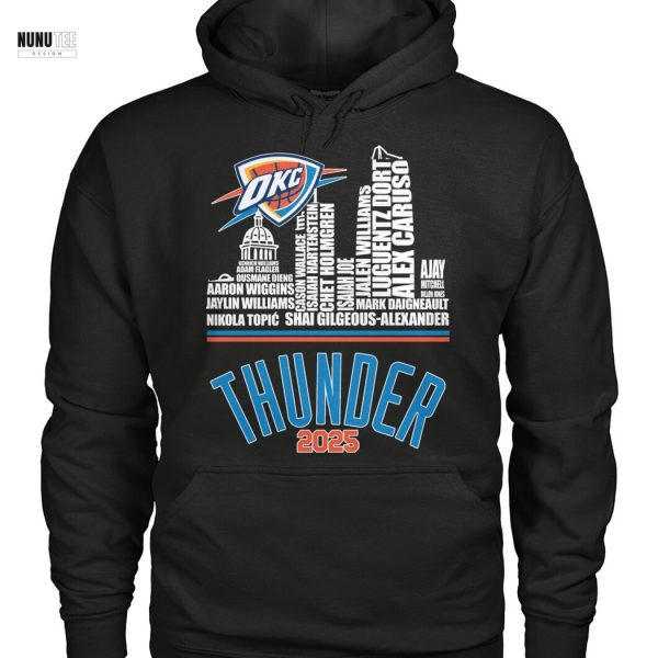 Oklahoma City Thunder 2025 Unisex T-Shirt