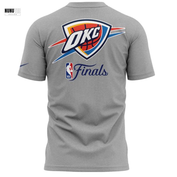 Oklahoma City Thunders Western Conference Champions Finals 2024-2025 3D T-Shirt