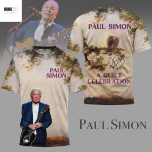 Paul Simon A Quiet Celebration Signature 3D T-Shirt