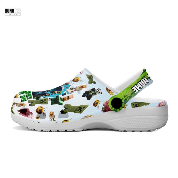 Personalized A Minecraft Movie Winners Never Die Crocs