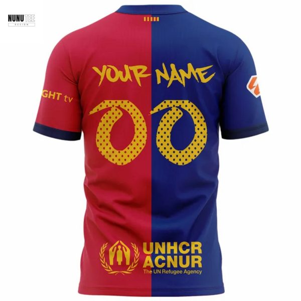 Personalized Fc Barcelona x Travis Scott 3D T-Shirt