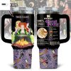 Personalized Grateful Dead Steal Your Face Tumbler With Handle And Straw