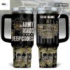 Personalized New York Yankees Est 1903 Tumbler With Handle And Straw
