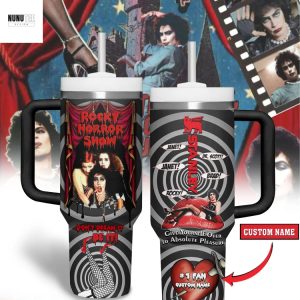 Personalized Rocky Horror Show Tumbler With Handle And Straw