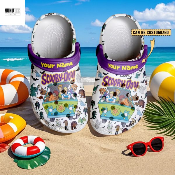 Personalized Scooby-Doo Crocs