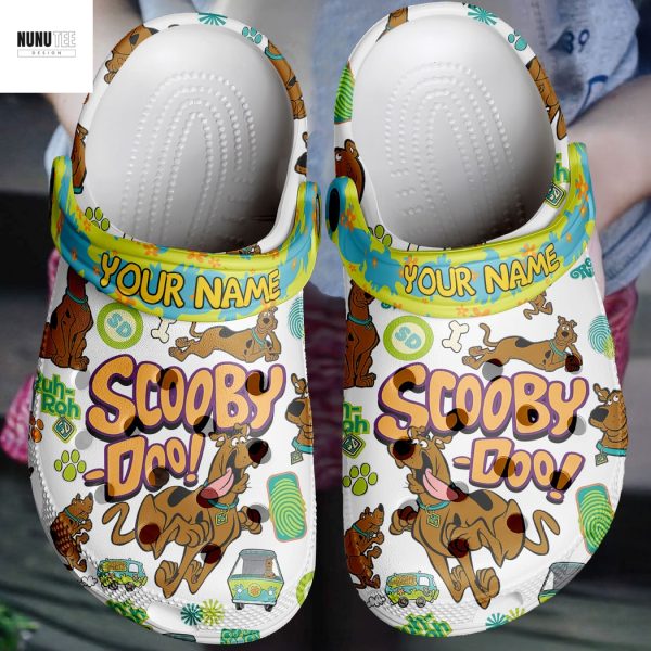 Personalized Scooby-Doo Ruh Roh Crocs