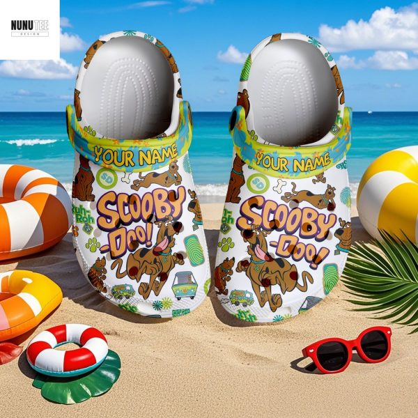 Personalized Scooby-Doo Ruh Roh Crocs