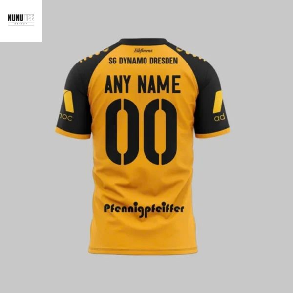 Personalized SG Dynamo Dresden 2025 3D T-Shirt