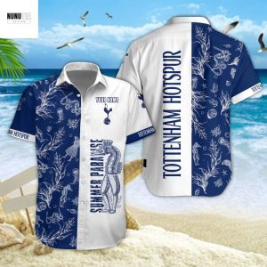 Personalized Tottenham Hotspur Summer Paradise Hawaiian Shirt