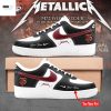 Personalized Virginia Tech Hokies Metallica M72 World Tour Air Force Shoes – Red