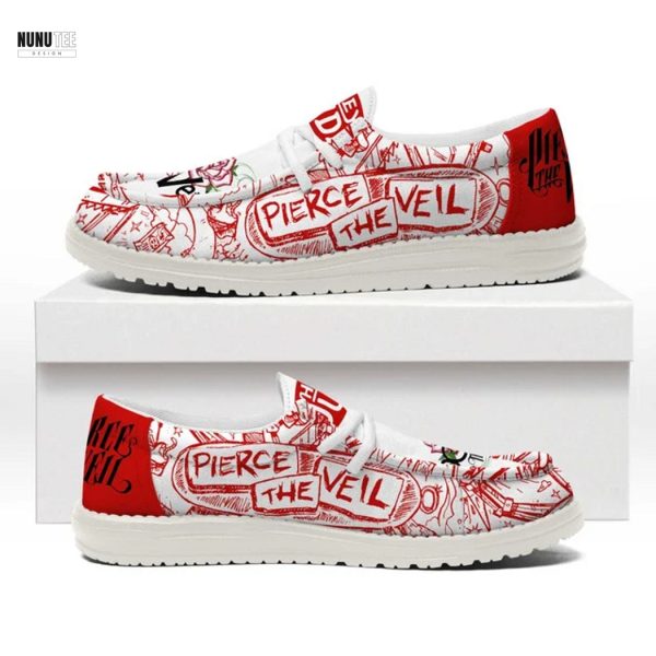 Pierce The Veil Rose Hey Dude Shoes