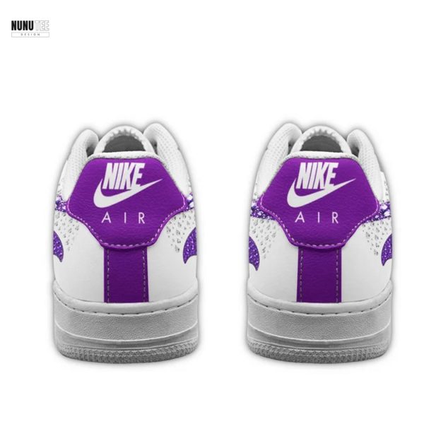 Prince I Only Wanted To See You Laughing In The Purple Rain Signature Air Force 1 Shoes