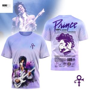 Prince Revolutionary The Artist The Icon The Purple Phenomenon 3D T-Shirt – Purple