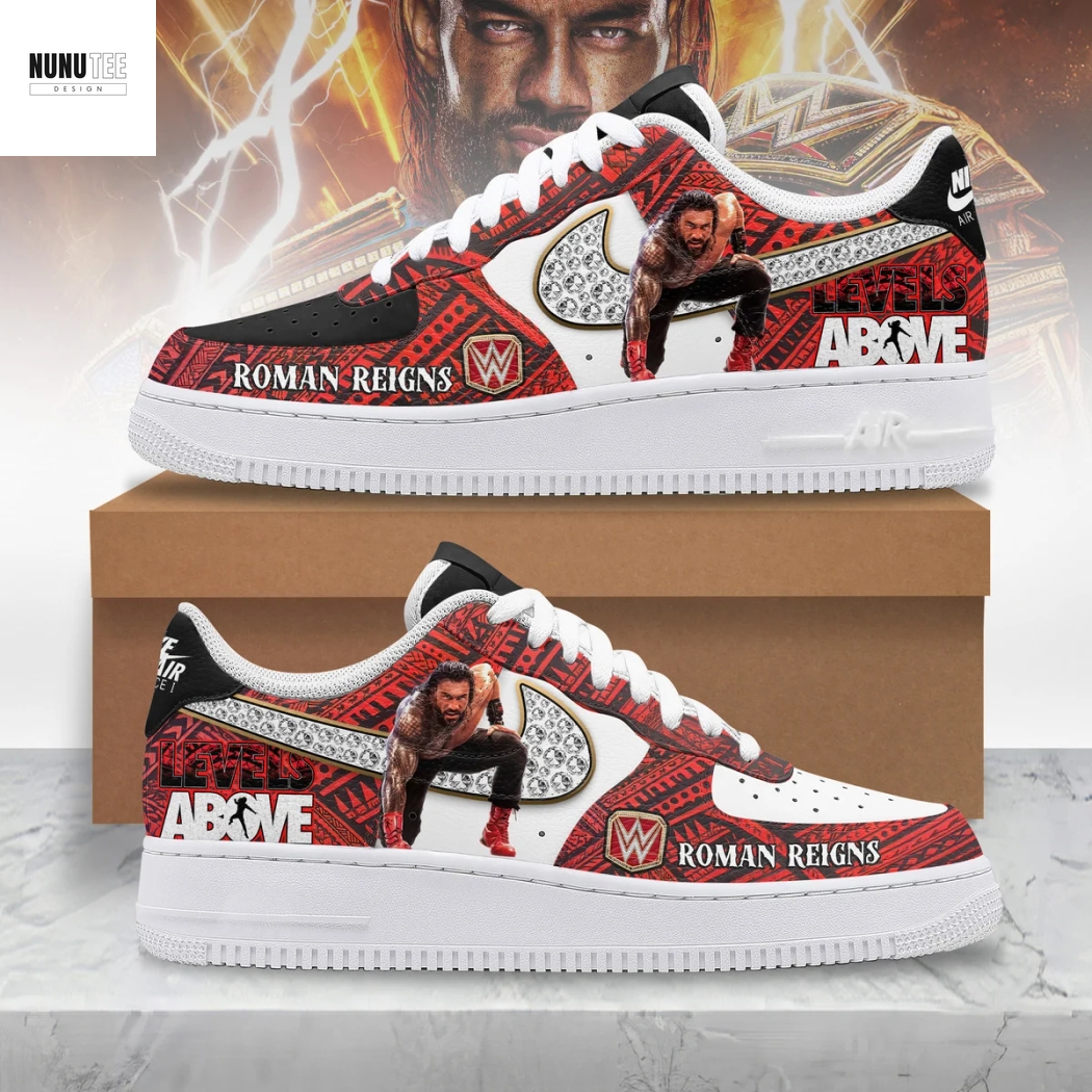 Roman Reigns Levels Above Air Force 1 Shoes Roman Reigns Levels Above Air Force 1 Shoes