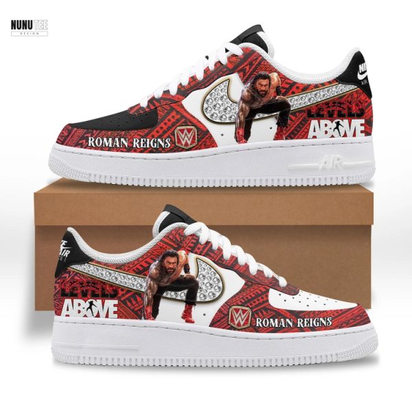 Roman Reigns Levels Above Air Force 1 Shoes