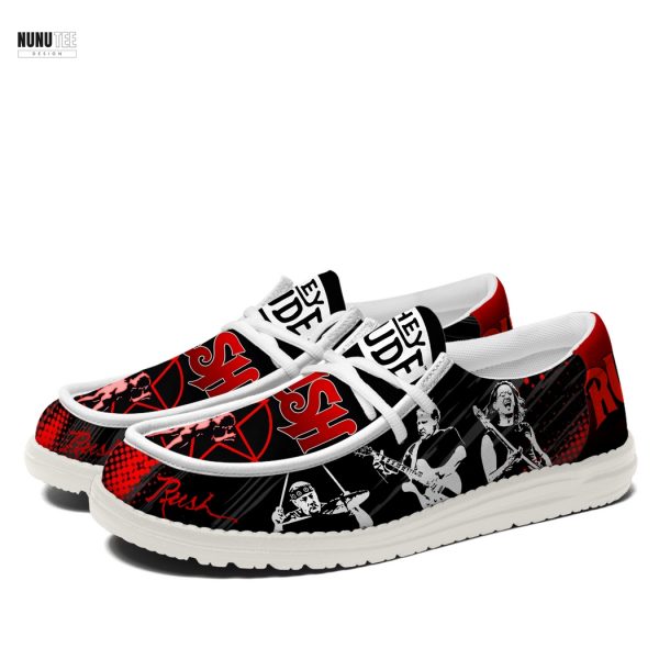 Rush 50th Anniversary Hey Dude Shoes