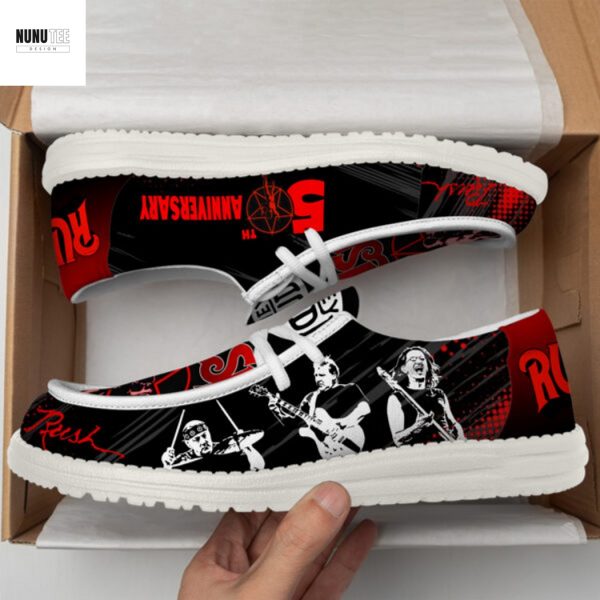 Rush 50th Anniversary Hey Dude Shoes