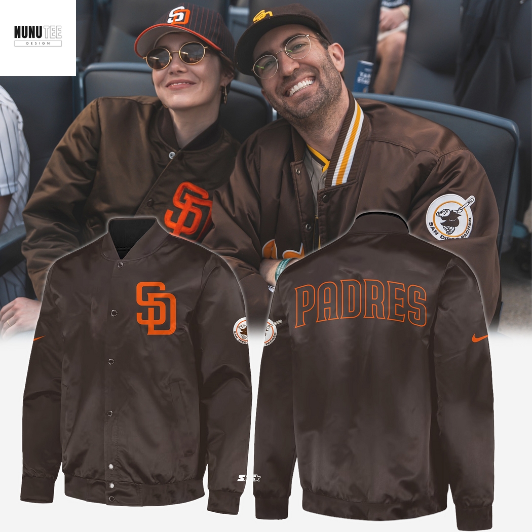 San Diego Padres 2025 Baseball Jacket San Diego Padres 2025 Baseball Jacket