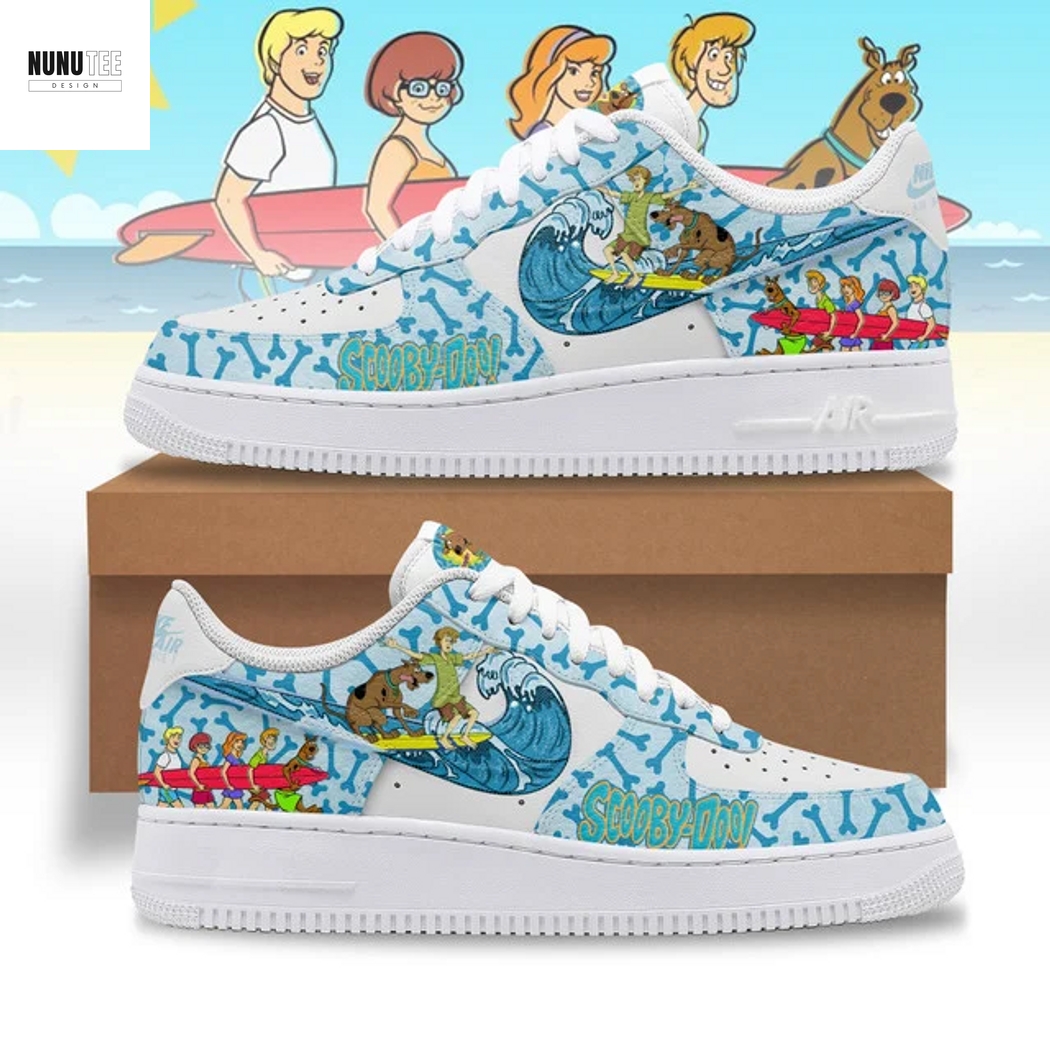 Scooby-Doo Summer Beach Air Force Shoes Scooby-Doo Summer Beach Air Force Shoes