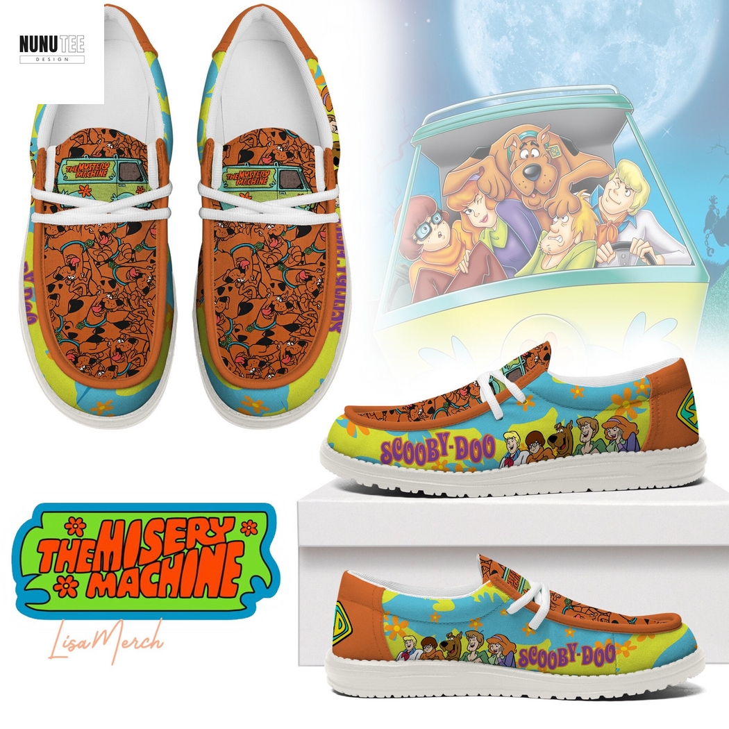 Scooby-doo The Mystery Machine Hey Dude Shoes Scooby-doo The Mystery Machine Hey Dude Shoes