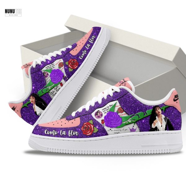 Selena Quintanilla Perez Como La Flor Air Force Shoes