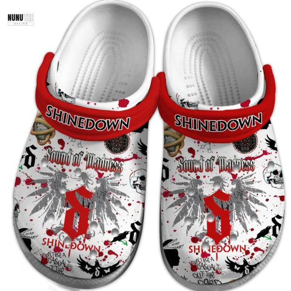 Shinedown Sound Of Madness Crocs Shoes