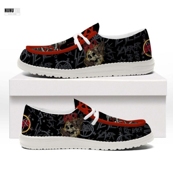Slayer Band Hey Dude Shoes