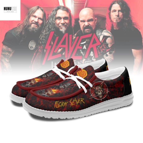 Slayer Band Hey Dude Shoes