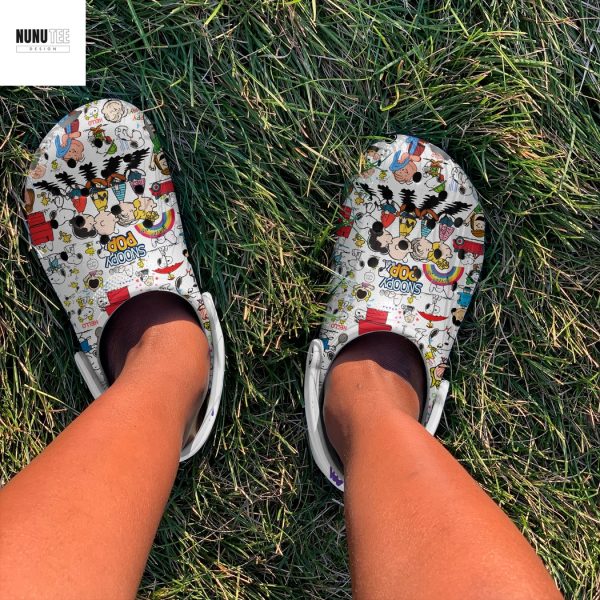 Snoopy Peanuts Pop Crocs Shoes